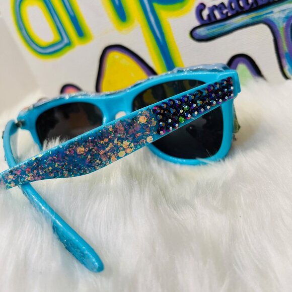 Cosmic Swirl Sunglasses by Drip Creations main image 7